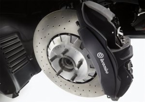 Ford Mustang Brake Kit - Front - Ford Racing - GT350R Brake Upgrade Kit - Black - `15-`21